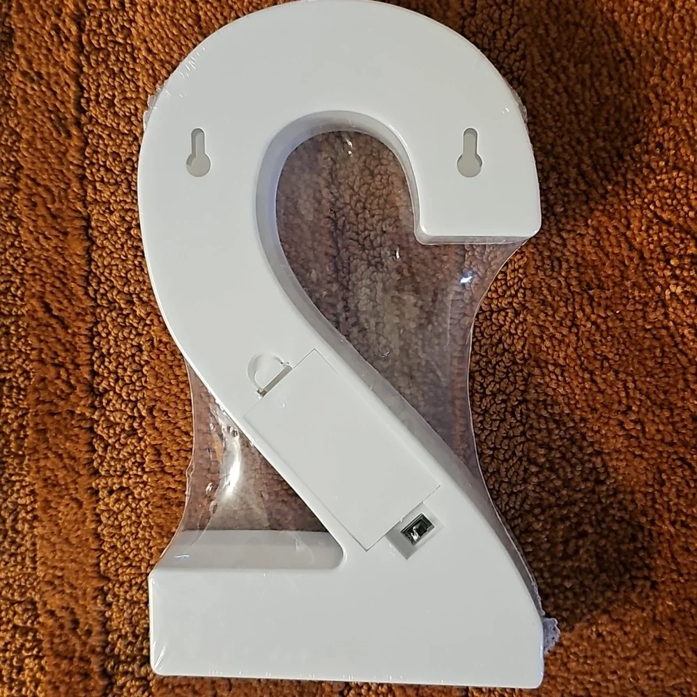 Spider-Themed Number 2 LED Light. NWT.